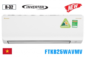 Điều hòa Daikin 9000 BTU 1 Chiều Inverter FTKB25WAVMV