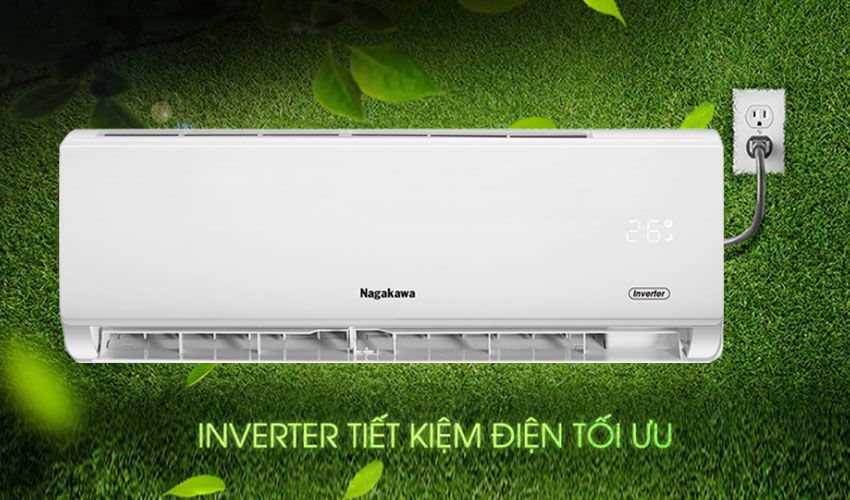 Điều Hòa Nagakawa Inverter NIS-A18R2T01 2 chiều 18000 btu Gas R32